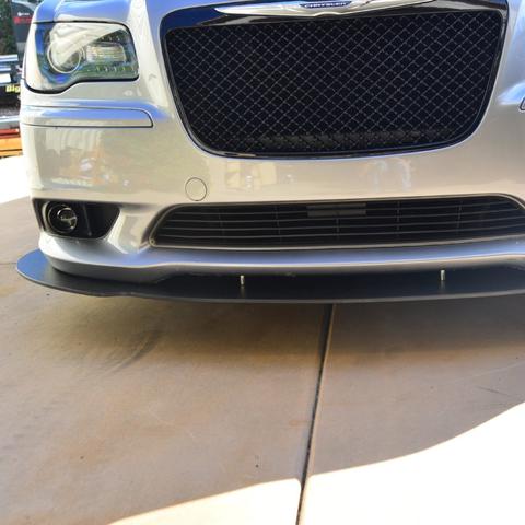 Front Splitter Extension 11-19 Chrysler 300-300C-300S - Click Image to Close